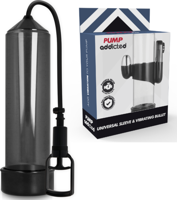 Bomba de Erección Pump Addicted RX7 con Vibrador