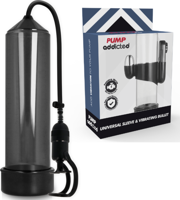 Bomba Ereción RX5 Pump Addicted con Vibrador
