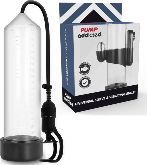 Bomba Erector Pump Addicted RX5 con Vibrador