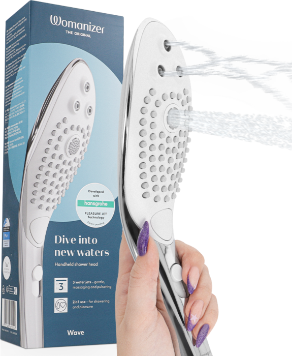 Cabezal Ducha Womanizer Wave Estimulador Clítoris Cabezal Ducha Womanizer Wave Estimulador Clítoris