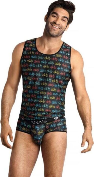 Camiseta ANAIS MEN Benito Top M Sexy y Ajustada Camiseta ANAIS MEN Benito Top M Sexy y Ajustada