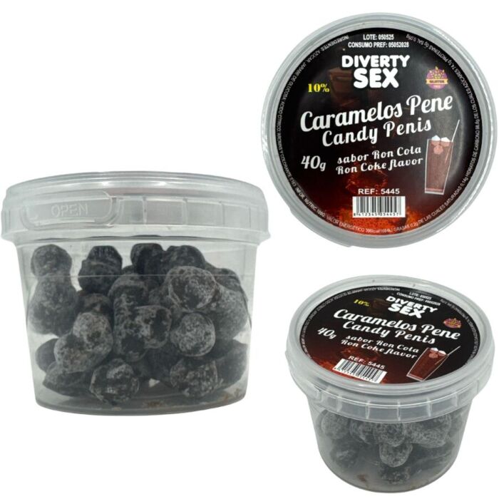 Caramelos Diablo Picante - 20 Pene Ron Cola