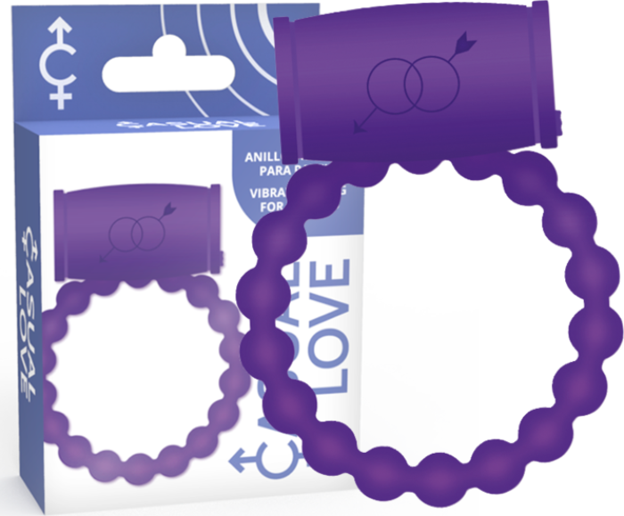 CASUAL LOVE - 25 ANILLO VIBRADOR PAREJAS VIOLETA