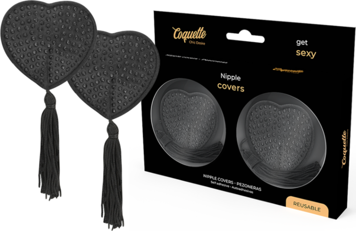 Chic Noir Nipple Covers