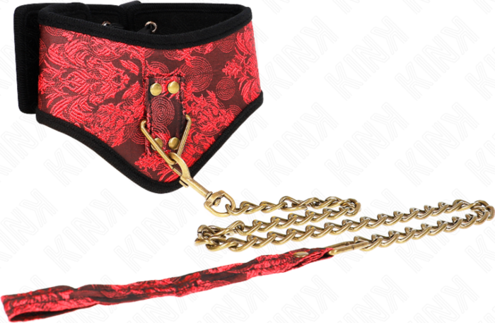 Collar con Correa KINK Scandal 75 cm Elegante