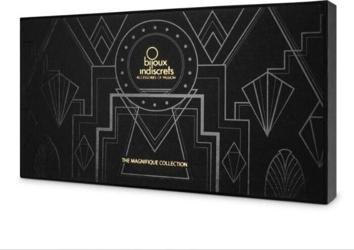 Collar metálico Bijoux Magnifique con flecos