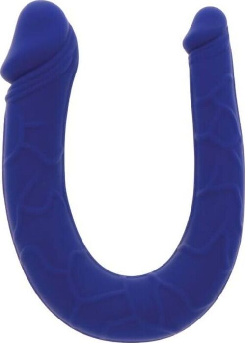 Consolador Doble Azul "Doble Diversión