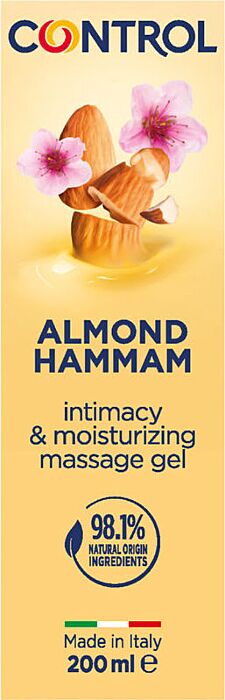 Control - Gel de Masaje 3 en 1 Leche de Almendra 200 ml