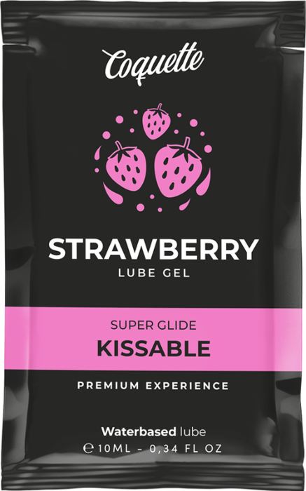 Coquette Cosmetics - Lubricante Kissable Fresa 10ml