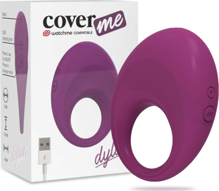 Coverme dylan anillo recargable 10 velocidades sumergible