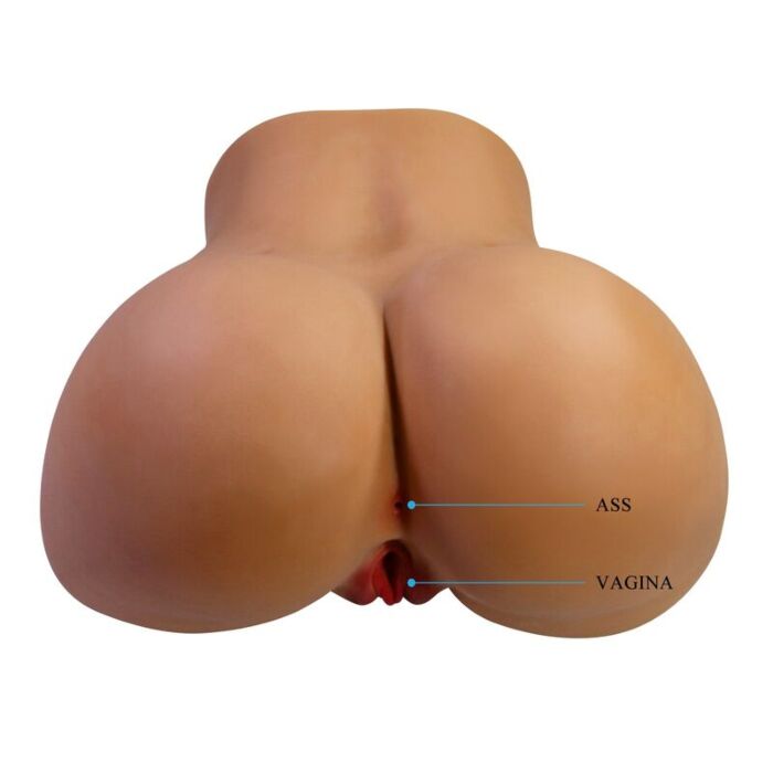Masturbador CRAZY BULL Torso Realista | Doble entrada