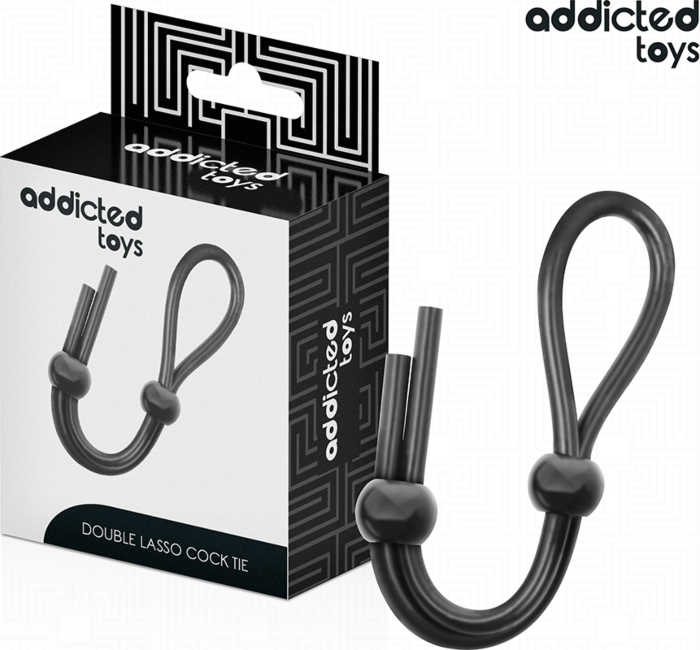 Cuerda Silicona Addicted Toys Doble Lazo Control Preciso