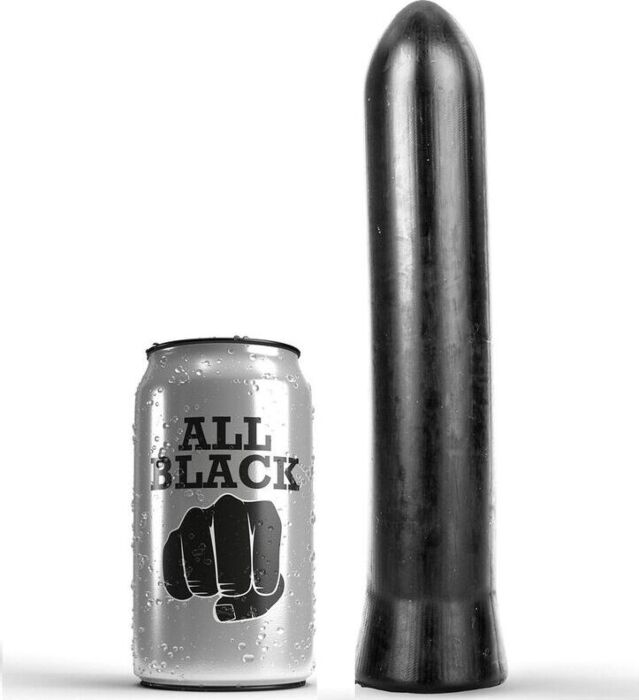 Dildo 22 cm All Black en silicona
