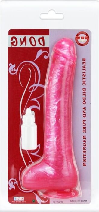 Dildo BAILE Dong con Ventosa y Textura Venosa