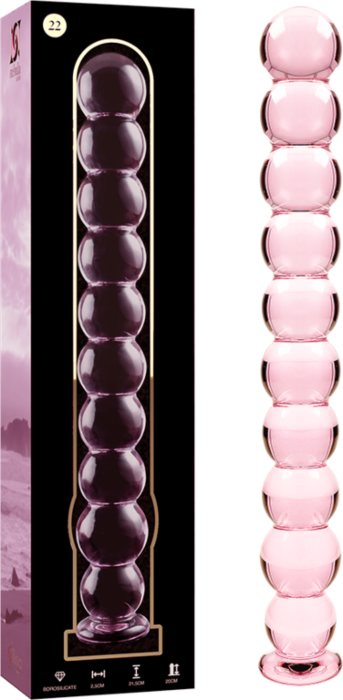 Dildo Cristal Nebula Rosa