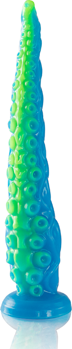 Dildo EPIC Scylla tentáculo grande fluorescente