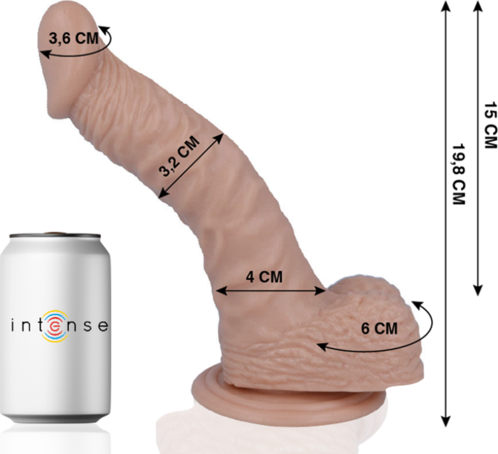 Dildo MR. INTENSE 18 - 19.8 cm de realismo y placer Dildo MR. INTENSE 18 - 19.8 cm de realismo y placer