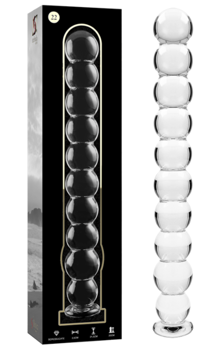 Dildo NEBULA SERIES BY IBIZA Modelo 22 de Cristal
