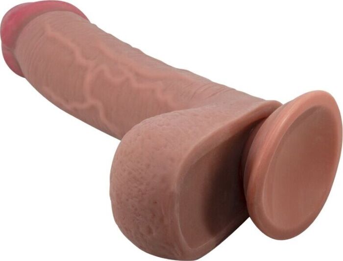 Dildo Realista Pretty Love Mulato - 23.4 cm Dildo Realista Pretty Love Mulato - 23.4 cm