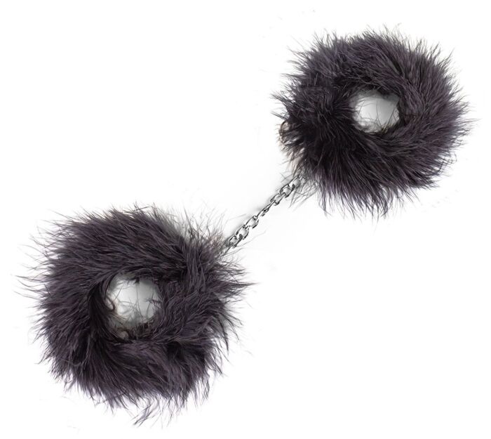 Esposas SECRETPLAY con plumas para bondage suave Esposas SECRETPLAY con plumas para bondage suave