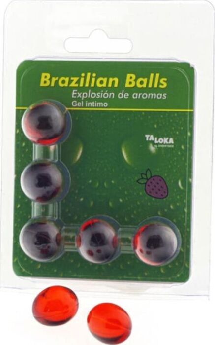 Gel Íntimo Fresa - Delicia Brasileña