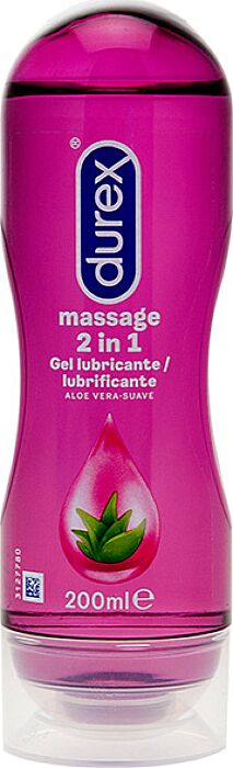 Gel lubricante de masaje Durex Lubes Aloe Vera Gel lubricante de masaje Durex Lubes Aloe Vera