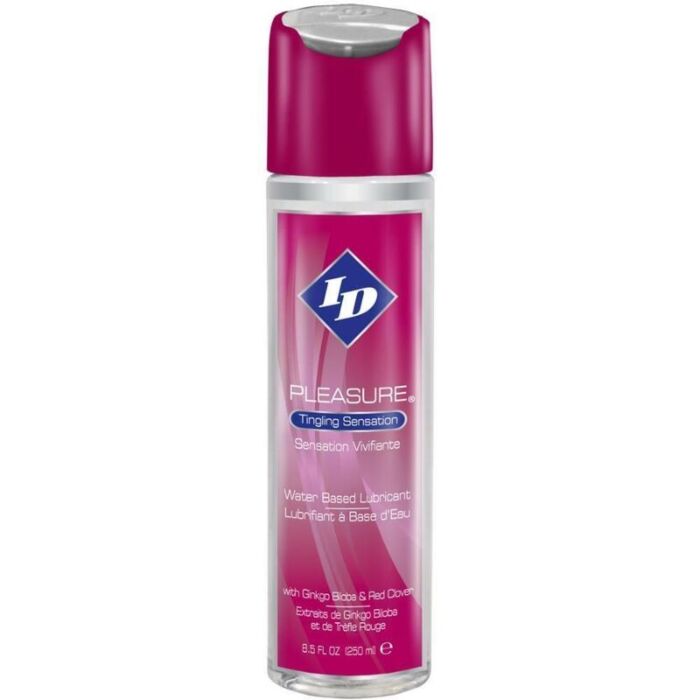 Lubricante ID PLEASURE 250ml | Sensación de cosquilleo Lubricante ID PLEASURE 250ml | Sensación de cosquilleo