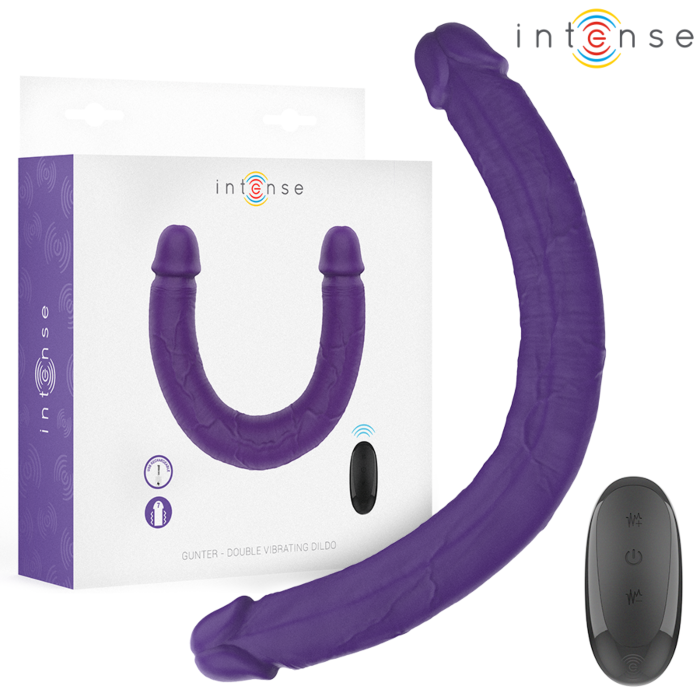 Dildo Doble INTENSE GUNTER | Estimulación doble simultánea Dildo Doble INTENSE GUNTER | Estimulación doble simultánea