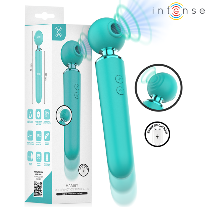 Vibrador INTENSE HIGH TECH INTENSE | Placer multifuncional Vibrador INTENSE HIGH TECH INTENSE | Placer multifuncional