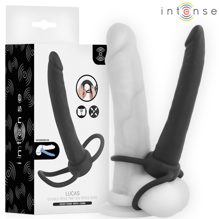Consolador anal INTENSE FOR HIM Lucas | doble estimulación