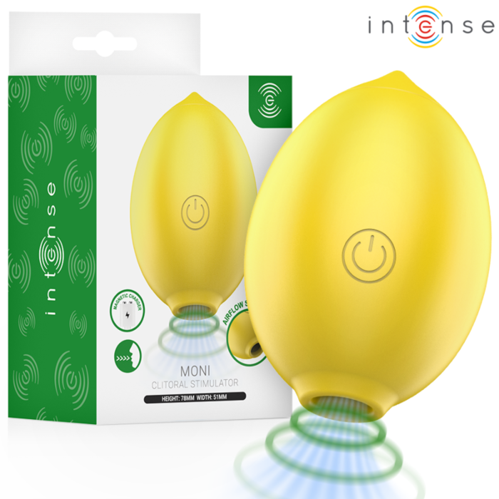 Estimulador de Succión Clitoriana INTENSE MONI LEMON Estimulador de Succión Clitoriana INTENSE MONI LEMON