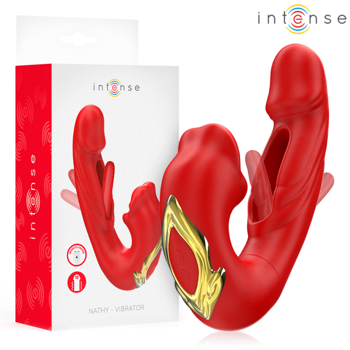 Vibrador Doble INTENSE NATHY | Estimulación interna y Vibrador Doble INTENSE NATHY | Estimulación interna y