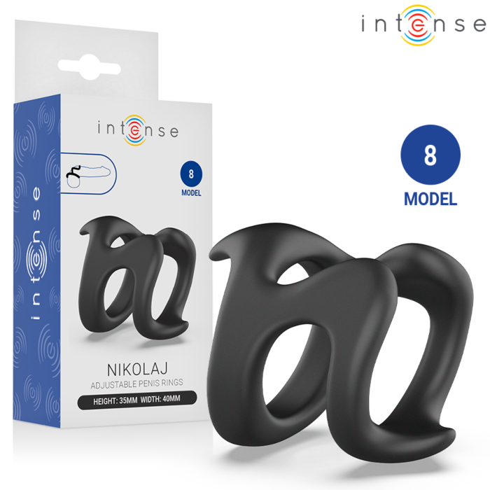 Anillo INTENSE para pene Modelo 8 | Estimulación adicional Anillo INTENSE para pene Modelo 8 | Estimulación adicional