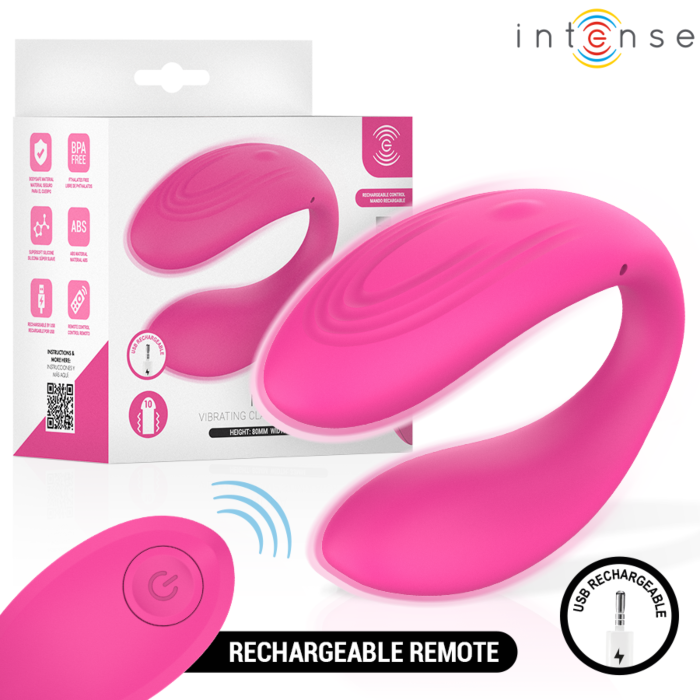 Vibrador Control Remoto INTENSE Nora | Estimulación dual Vibrador Control Remoto INTENSE Nora | Estimulación dual
