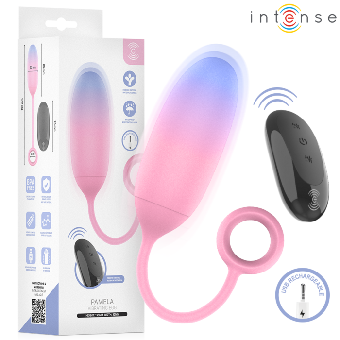 Vibrador Control Remoto INTENSE PAMELA | Diseño ergonómico Vibrador Control Remoto INTENSE PAMELA | Diseño ergonómico