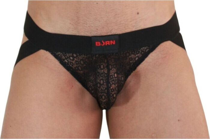 Jockstrap BURN 005 Negro Sensual y Audaz