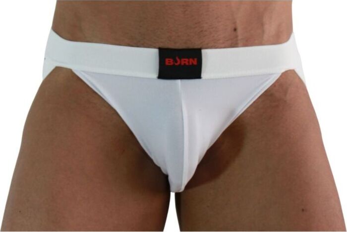 Jockstrap BURN 007 Blanco - Sensualidad y Estilo Jockstrap BURN 007 Blanco - Sensualidad y Estilo