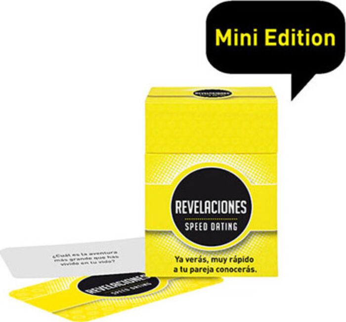 Juego de cartas Revelaciones Speed Dating de Tease & Please