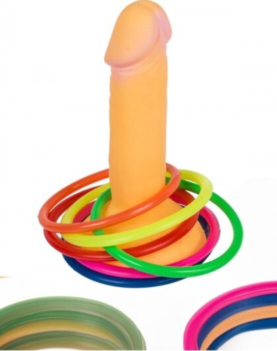 JUEGO LANZA ANILLAS PENE