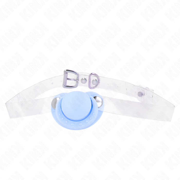 Mordaza KINK Light Blue Pacifier | Ajustable y cómodo Mordaza KINK Light Blue Pacifier | Ajustable y cómodo