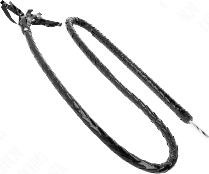 Látigo KINK 138 cm PVC Brillante - Placer Controlado
