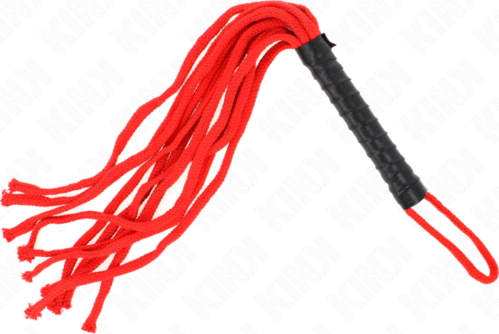 Látigo KINK Rojo 56 cm - Sensaciones Únicas