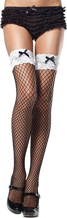 Leg avenue medias de red sirvienta francesa Leg avenue medias de red sirvienta francesa