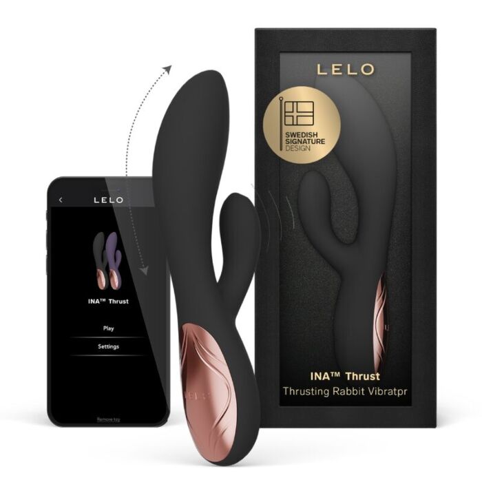 Vibrador Rabbit LELO INA THRUST | Estimulación potente Vibrador Rabbit LELO INA THRUST | Estimulación potente
