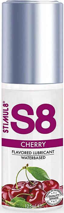 Lubricante con sabor cereza STIMUL8 S8 125 ml Lubricante con sabor cereza STIMUL8 S8 125 ml