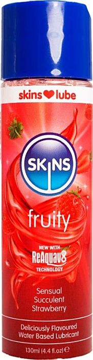 Lubricante con sabor Fresa SKINS Fruity Lubricante con sabor Fresa SKINS Fruity