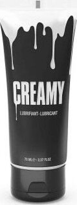 Lubricante CREAMY CUM 70ml con textura de semen