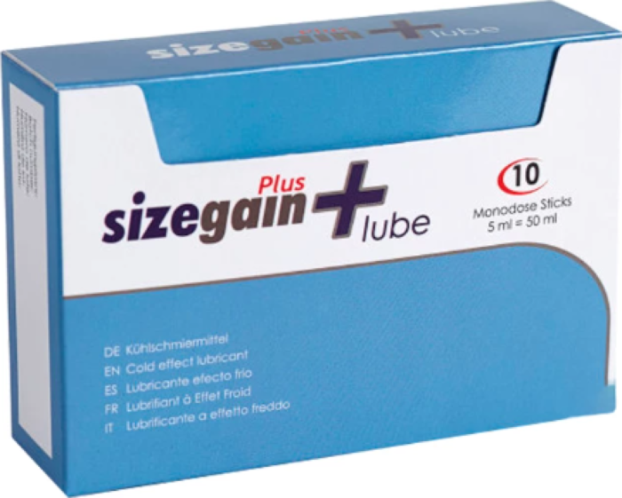 Lubricante efecto frío 500COSMETICS Sizegain Plus Lube