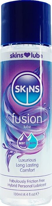 Lubricante Híbrido Skins Fusion 130ml - Placer Duradero Lubricante Híbrido Skins Fusion 130ml - Placer Duradero