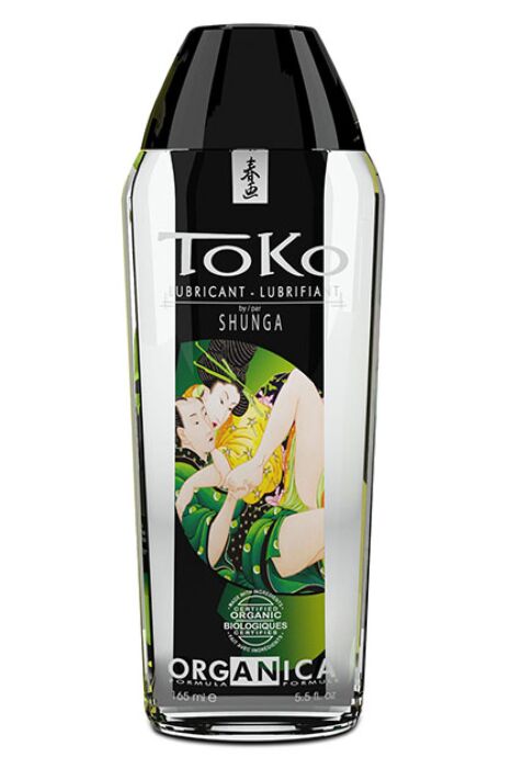 Lubricante Natural Shunga Toko 165 ml con glicerina vegetal